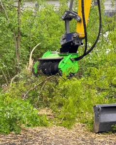 Omef hydraulic mulcher