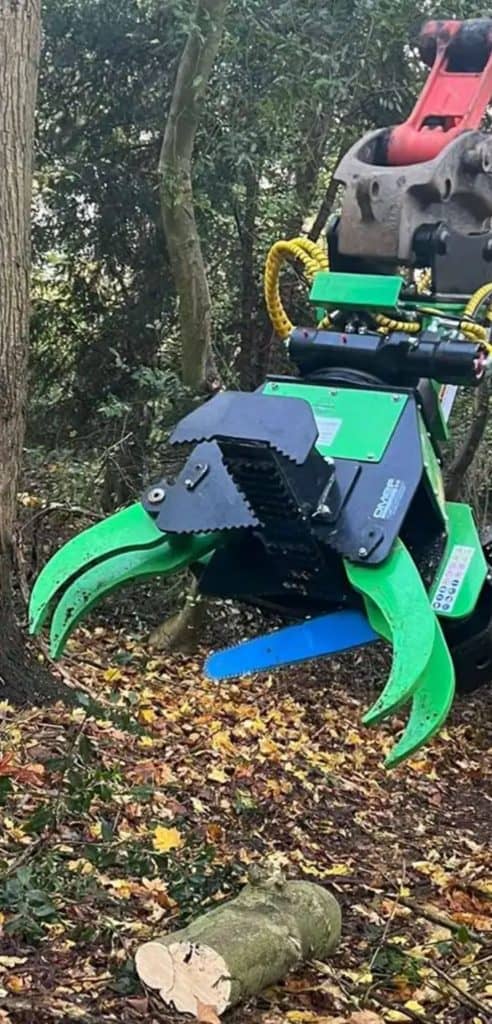OMEF Grapple Saw - Forestry Attachments