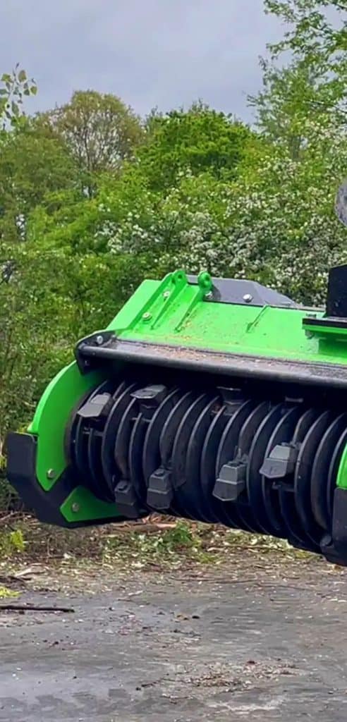 OMEF Excavator Mulcher - Forestry Attachment