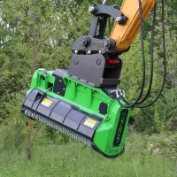 Excavator mulcher7