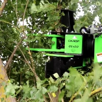 pinza-motosega-GS400-albero-omef
